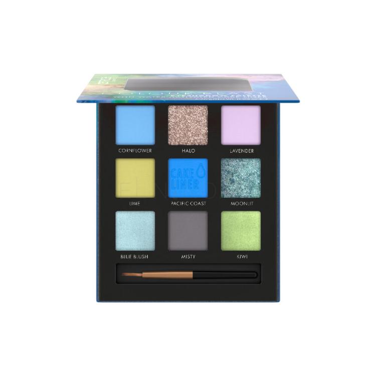 Catrice Colour Blast Eyeshadow Palette Oční stín pro ženy 6,75 g Odstín 020 Blue meets Lime