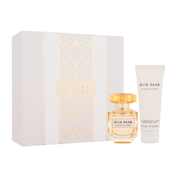 Elie Saab Le Parfum Lumière Dárková kazeta parfémovaná voda 50 ml + tělové mléko 75 ml