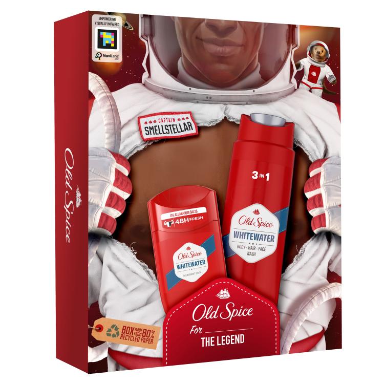 Old Spice Whitewater Dárková kazeta deostick 50 ml + sprchový gel 3v1 250 ml