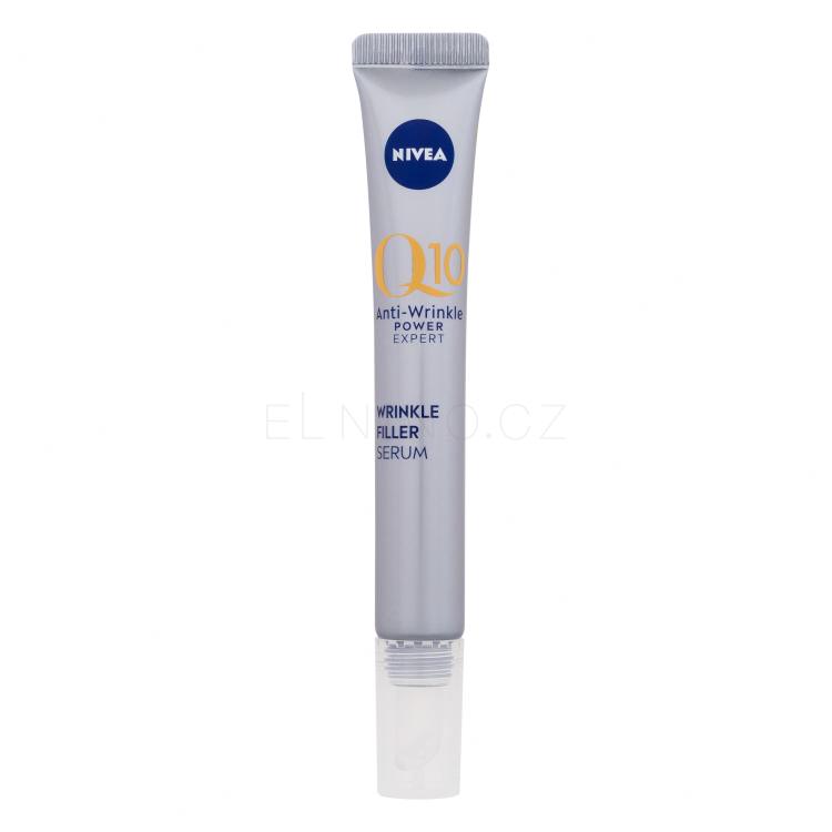 Nivea Q10 Anti-Wrinkle Expert Targeted Wrinkle Filler Serum Pleťové sérum pro ženy 15 ml