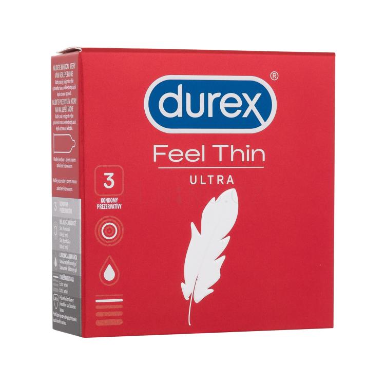 Durex Feel Thin Ultra Kondomy pro muže Set