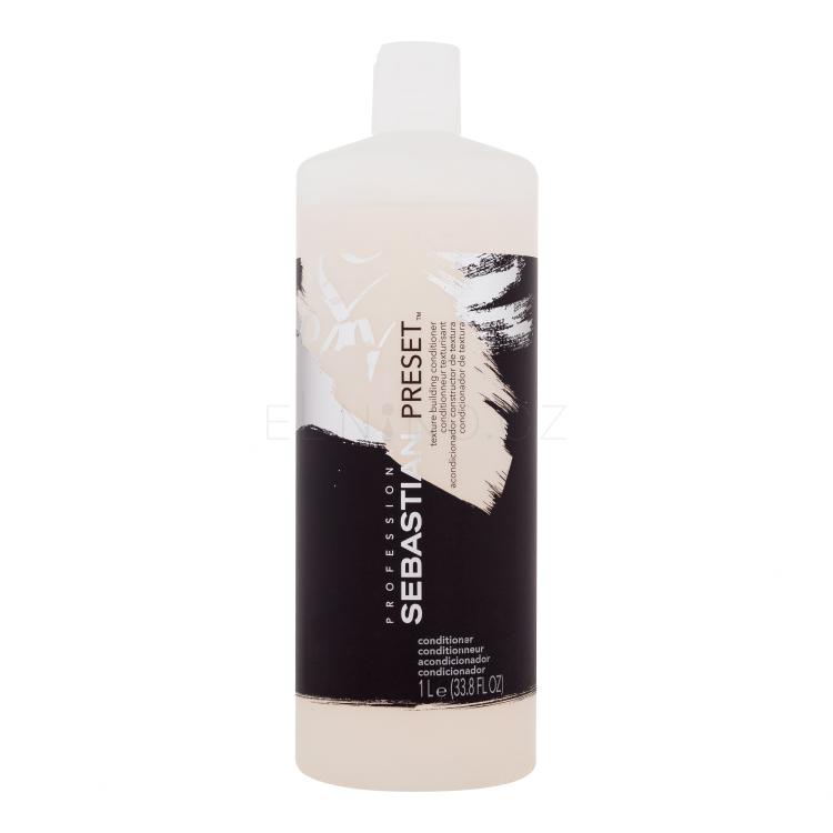 Sebastian Professional Preset Texture Building Conditioner Kondicionér pro ženy 1000 ml