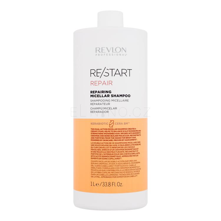 Revlon Professional Re/Start Repair Repairing Micellar Shampoo Šampon pro ženy 1000 ml