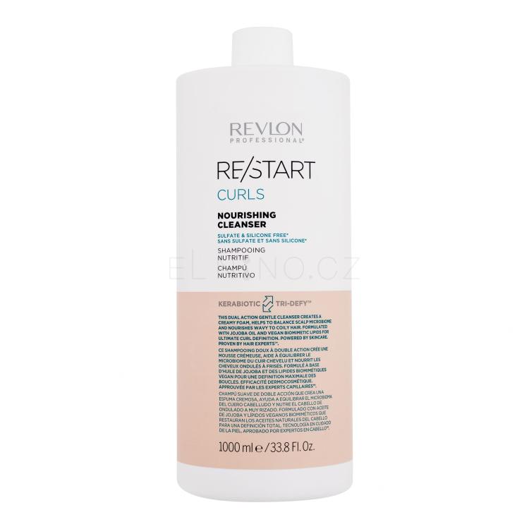 Revlon Professional Re/Start Curls Nourishing Cleanser Šampon pro ženy 1000 ml