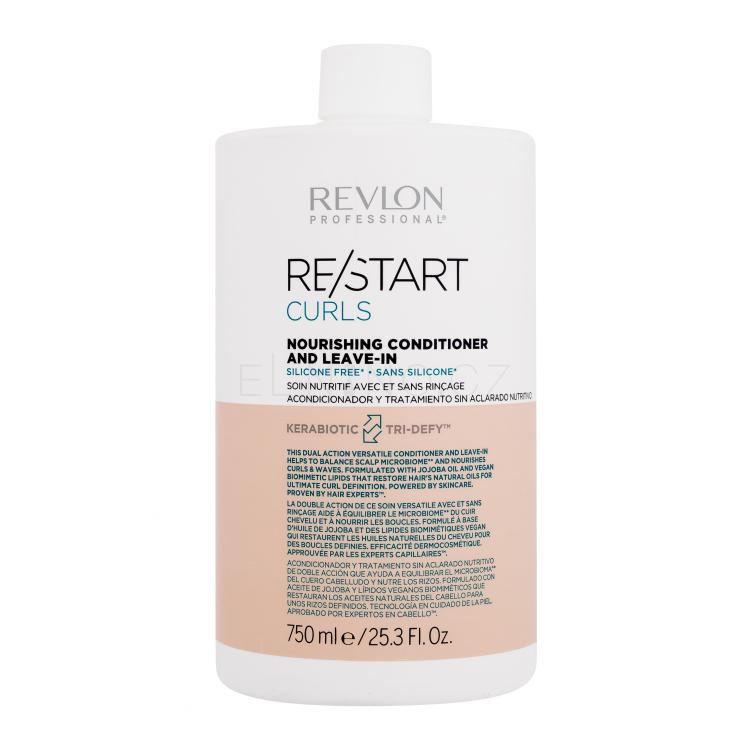 Revlon Professional Re/Start Curls Nourishing Conditioner and Leave-In Kondicionér pro ženy 750 ml