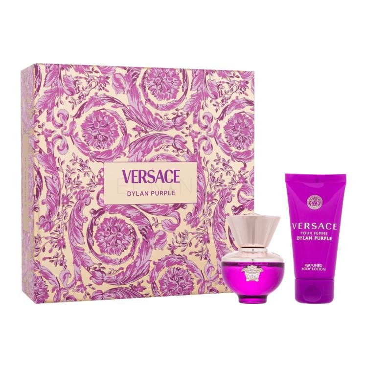 Versace Pour Femme Dylan Purple Dárková kazeta parfémovaná voda 30 ml + tělové mléko 50 ml