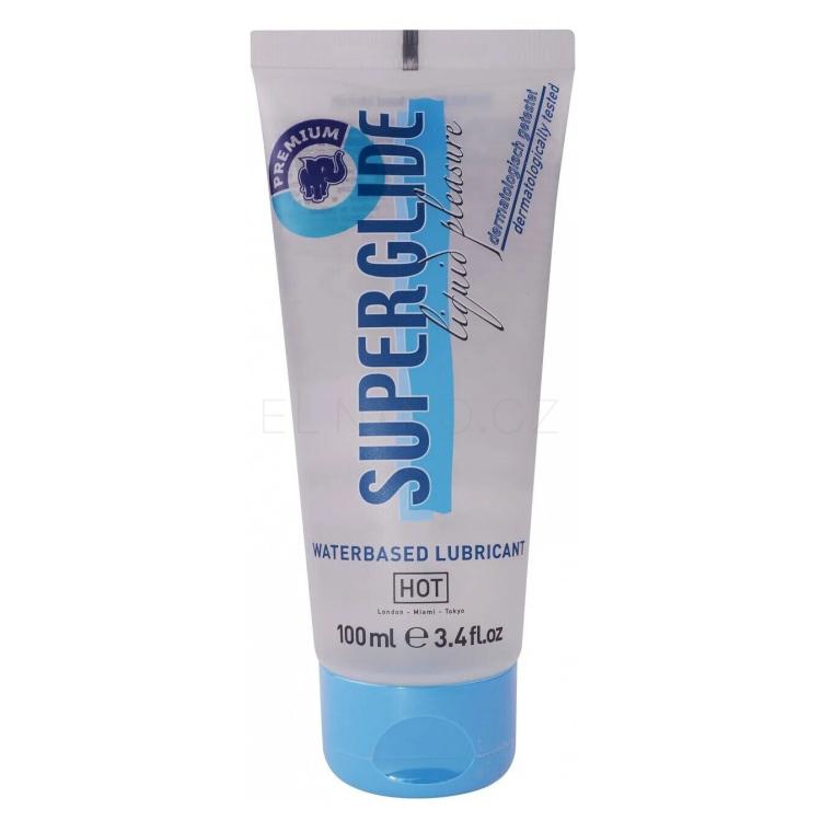 Hot SuperGlide Premium Lubrikační gel 100 ml