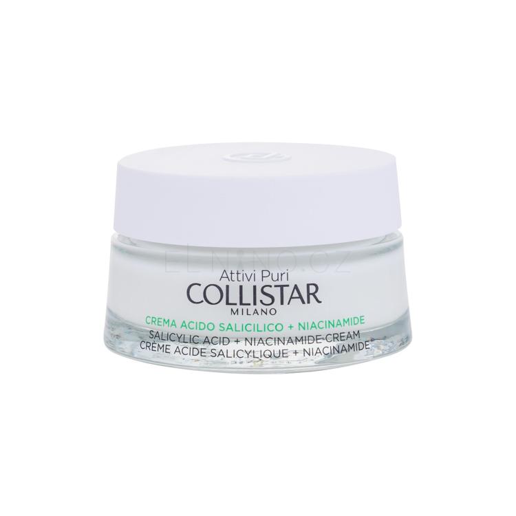 Collistar Pure Actives (Attivi Puri) Salicylic Acid + Niacinamide Cream Denní pleťový krém pro ženy 50 ml