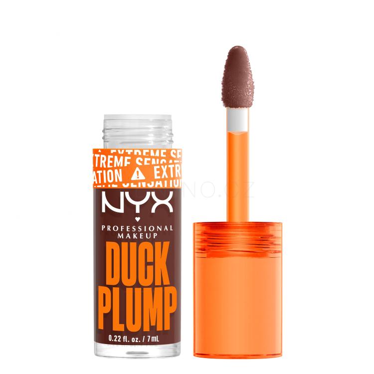 NYX Professional Makeup Duck Plump Lesk na rty pro ženy 7 ml Odstín 15 Twice The Spice