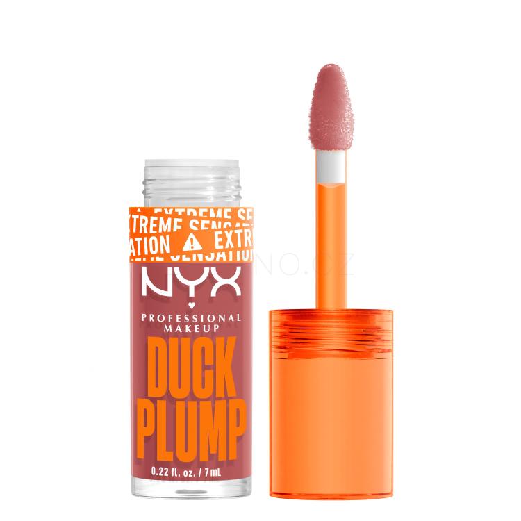 NYX Professional Makeup Duck Plump Lesk na rty pro ženy 7 ml Odstín 03 Nude Swings