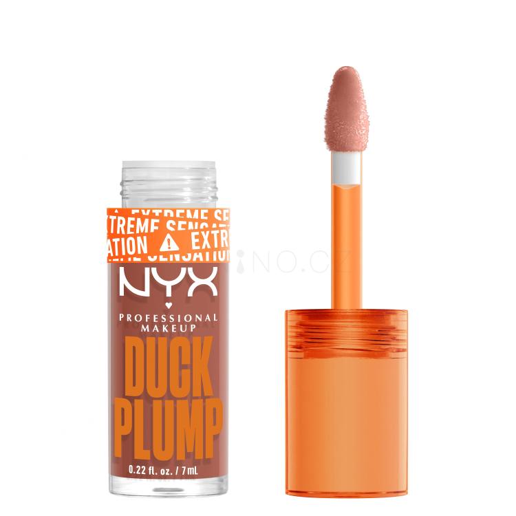 NYX Professional Makeup Duck Plump Lesk na rty pro ženy 7 ml Odstín 04 Apri Caught