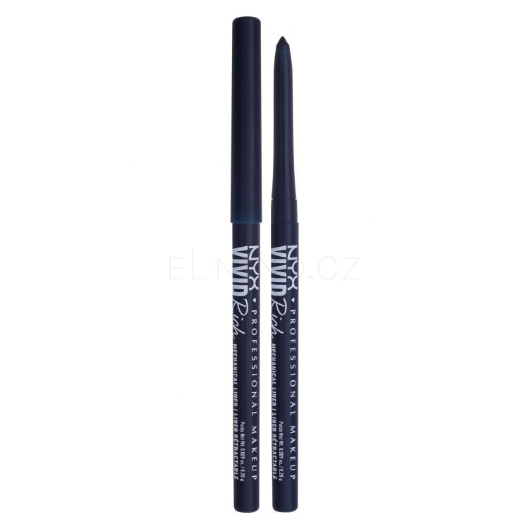 NYX Professional Makeup Vivid Rich Mechanical Liner Tužka na oči pro ženy 0,28 g Odstín 14 Saphire Bling