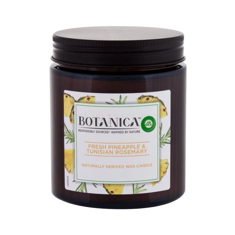 Air Wick Botanica Fresh Pineapple &amp; Tunisian Rosemary Vonná svíčka 205 g