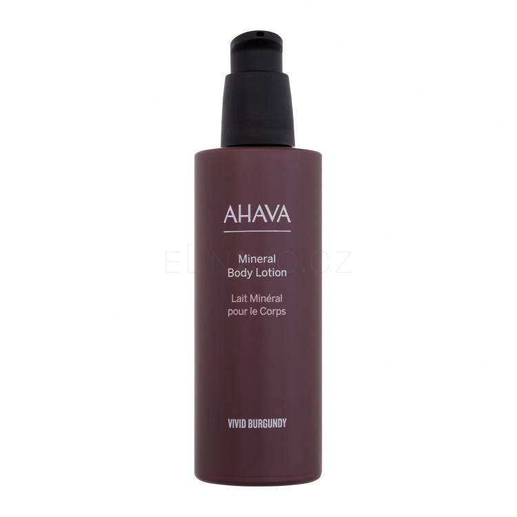 AHAVA Vivid Burgundy Mineral Body Lotion Tělové mléko pro ženy 250 ml