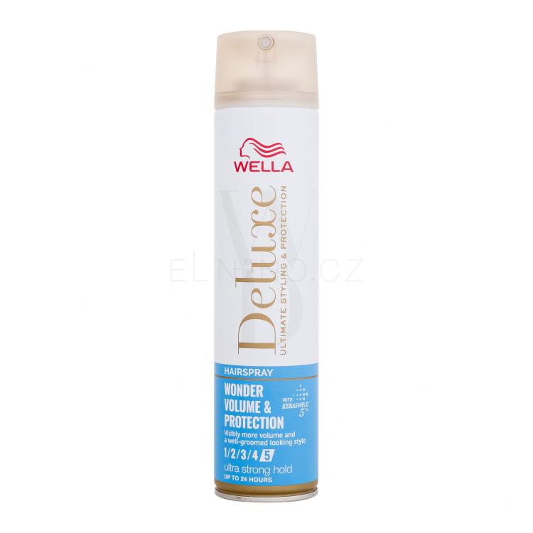 Wella Deluxe Wonder Volume &amp; Protection Lak na vlasy pro ženy 250 ml