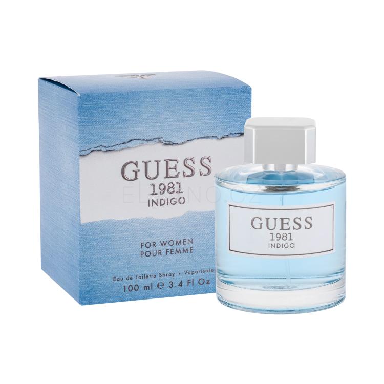 GUESS Guess 1981 Indigo Toaletní voda pro ženy 100 ml poškozený flakon