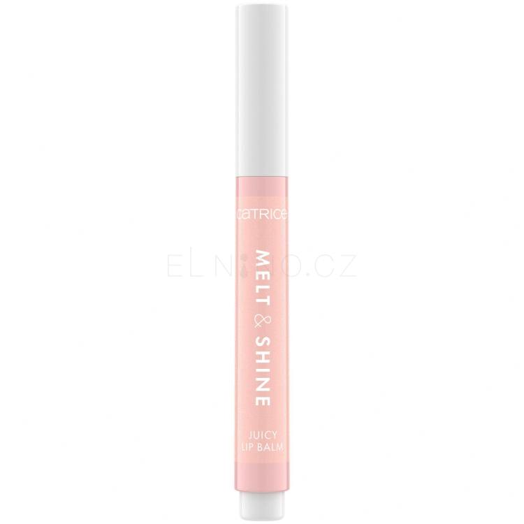 Catrice Melt &amp; Shine Juicy Lip Balm Balzám na rty pro ženy 1,3 g Odstín 010 Shell Yeah!