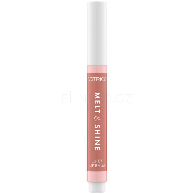 Catrice Melt &amp; Shine Juicy Lip Balm Balzám na rty pro ženy 1,3 g Odstín 090 Coco Colada