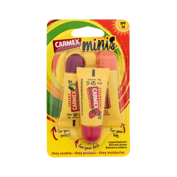 Carmex Minis Balzám na rty pro ženy Set