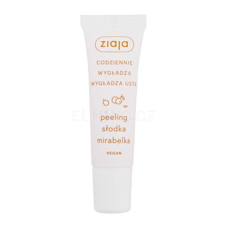 Ziaja Lip Scrub Sweet Mirabelle Peeling pro ženy 12 ml