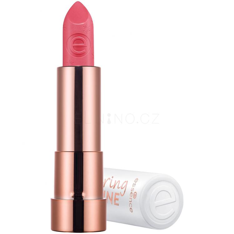 Essence Caring Shine Vegan Collagen Lipstick Rtěnka pro ženy 3,5 g Odstín 207 My Passion