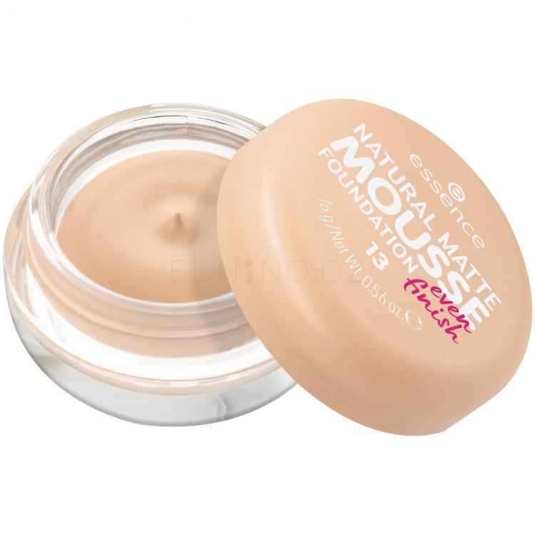 Essence Natural Matte Mousse Make-up pro ženy 16 g Odstín 13