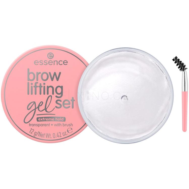 Essence Brow Lifting Gel Set Gel a pomáda na obočí pro ženy 12 g