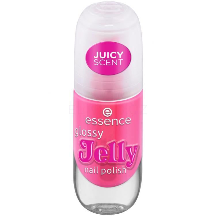 Essence Glossy Jelly Lak na nehty pro ženy 8 ml Odstín 04 Bonbon Babe