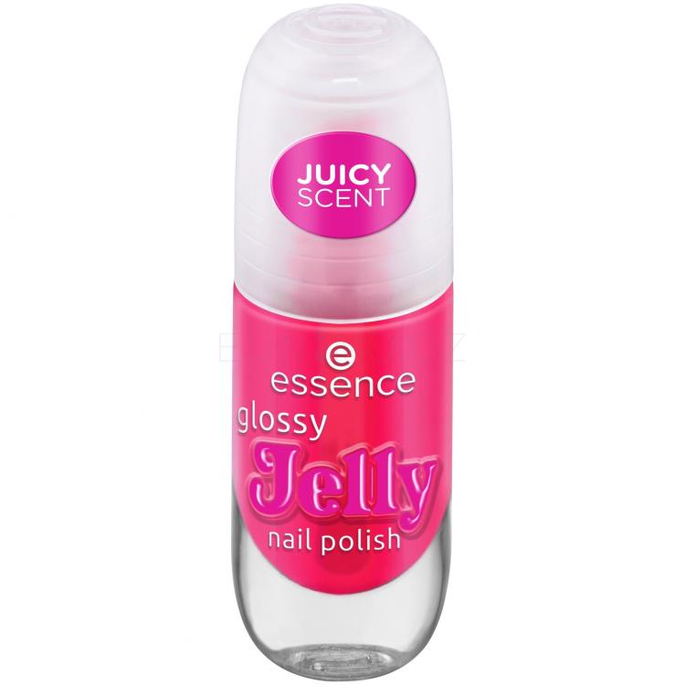 Essence Glossy Jelly Lak na nehty pro ženy 8 ml Odstín 02 Candy Gloss