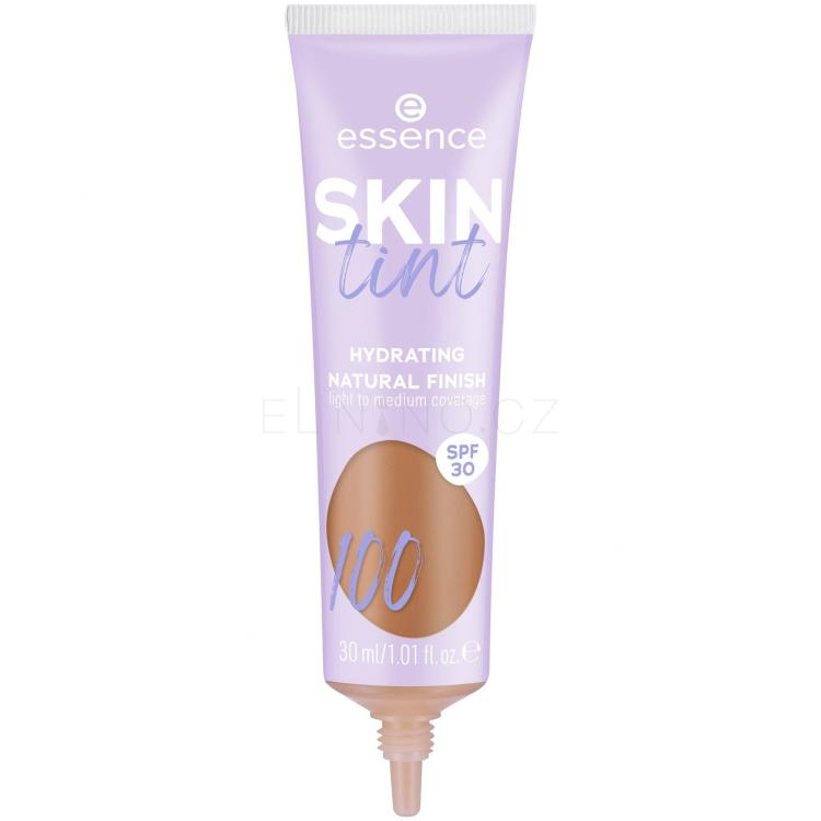 Essence Skin Tint Hydrating Natural Finish SPF30 Make-up pro ženy 30 ml Odstín 100