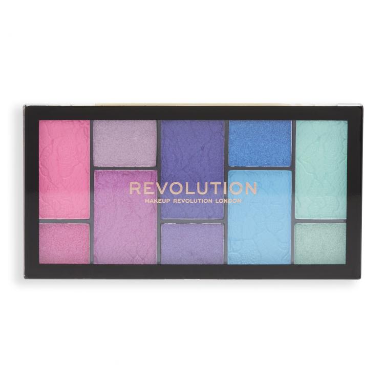 Makeup Revolution London Reloaded Dimension Eyeshadow Palette Oční stín pro ženy 24,5 g Odstín Vivid Passion