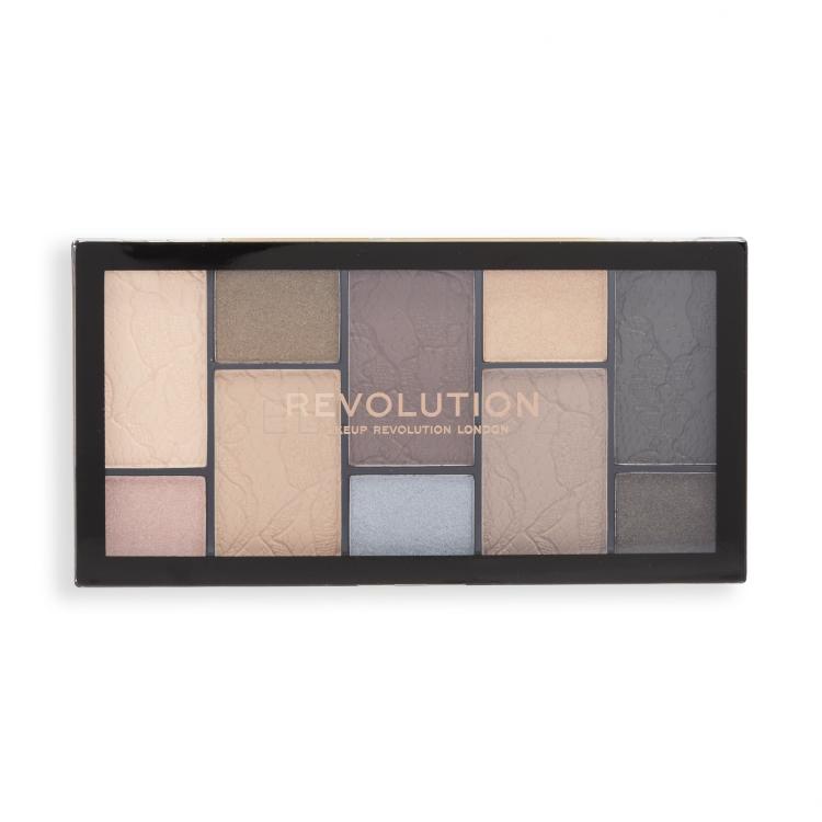 Makeup Revolution London Reloaded Dimension Eyeshadow Palette Oční stín pro ženy 24,5 g Odstín Impulse Smoked