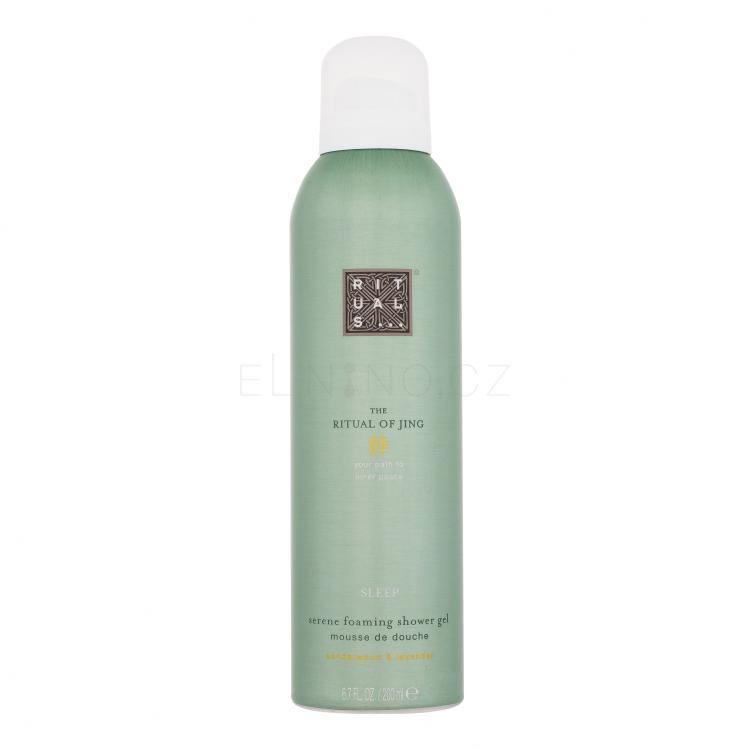 Rituals The Ritual Of Jing Sleep Serene Foaming Shower Gel Sprchová pěna pro ženy 200 ml