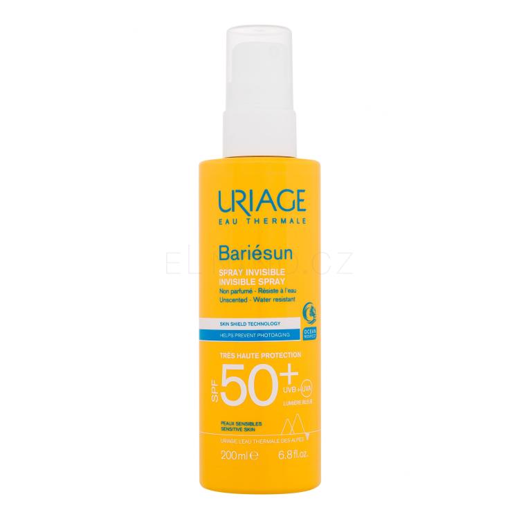 Uriage Bariésun Invisible Spray SPF50+ Opalovací přípravek na tělo 200 ml