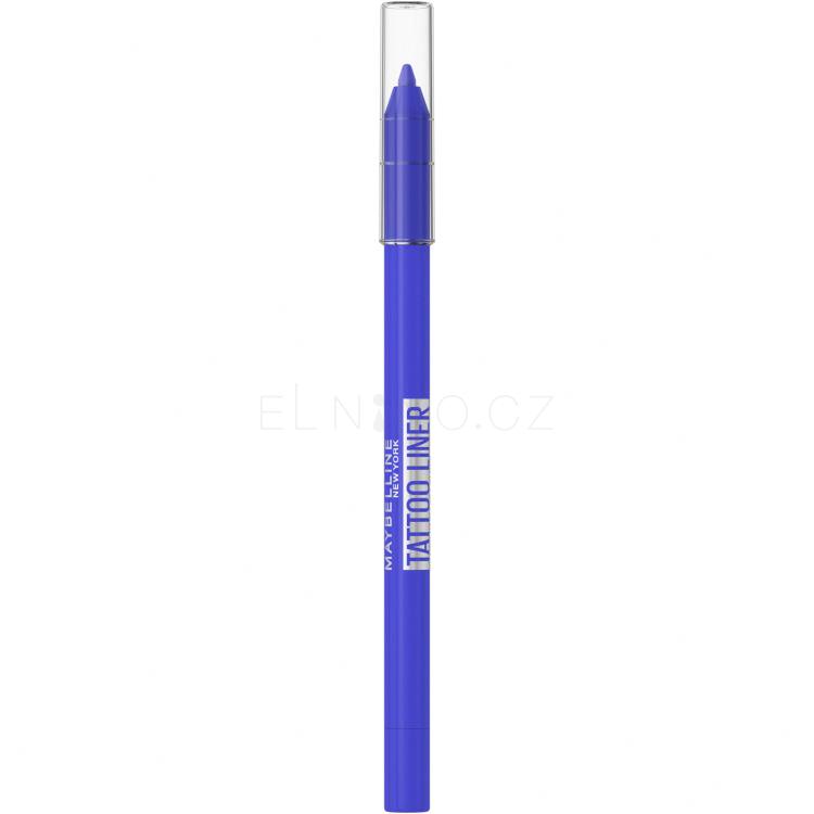 Maybelline Tattoo Liner Gel Pencil Tužka na oči pro ženy 1,3 g Odstín 819 Galactic Cobalt