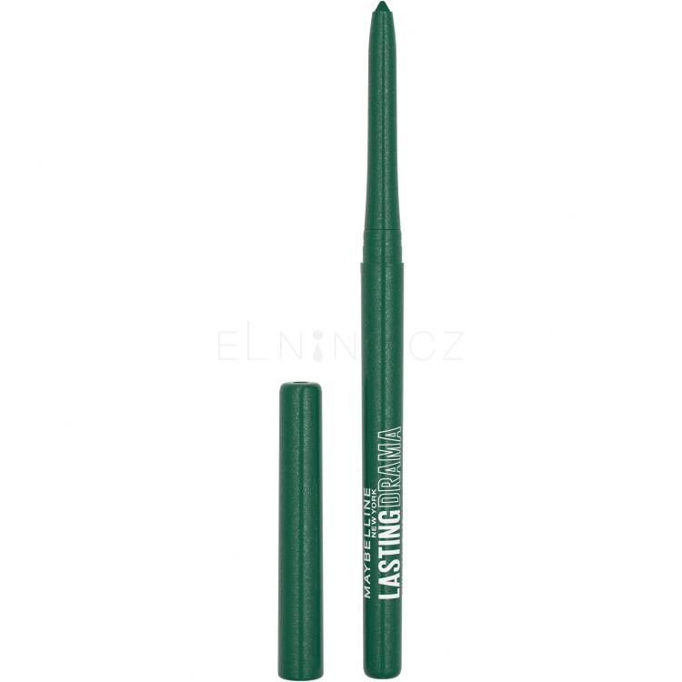 Maybelline Lasting Drama Automatic Gel Pencil Tužka na oči pro ženy 0,31 g Odstín 40 Green With Envy