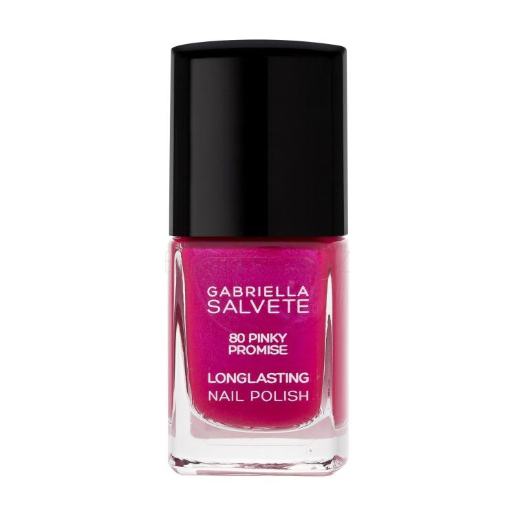 Gabriella Salvete Longlasting Enamel Lak na nehty pro ženy 11 ml Odstín 80 Pinky Promise