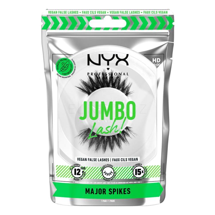 NYX Professional Makeup Jumbo Lash! Major Spikes Umělé řasy pro ženy 1 ks