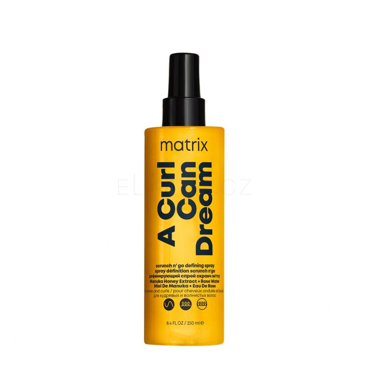 Matrix A Curl Can Dream Scrunch N&#039; Go Defining Spray Bezoplachová péče pro ženy 250 ml