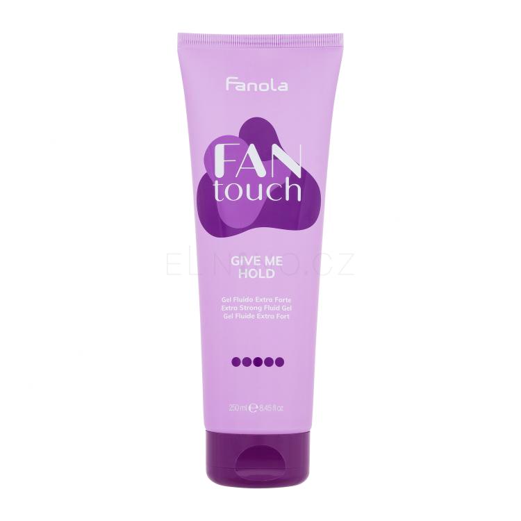 Fanola Fan Touch Give Me Hold Gel na vlasy pro ženy 250 ml