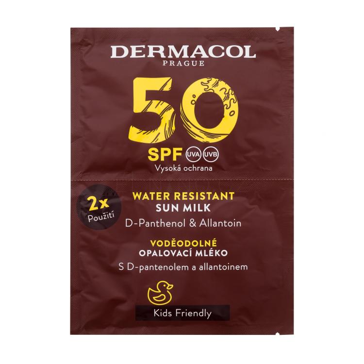 Dermacol Sun Milk SPF50 Opalovací přípravek na tělo 2x15 ml