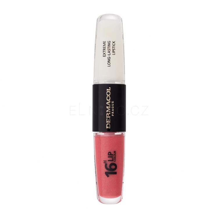 Dermacol 16H Lip Colour Extreme Long-Lasting Lipstick Rtěnka pro ženy 8 ml Odstín 37