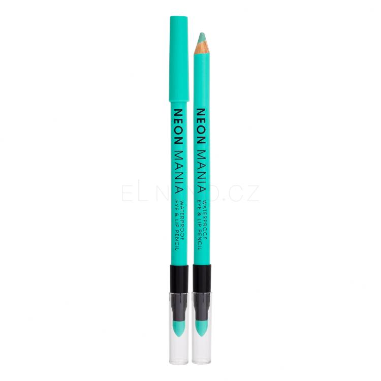 Dermacol Neon Mania Waterproof Eye &amp; Lip Pencil Tužka na oči pro ženy 1,1 g Odstín 4