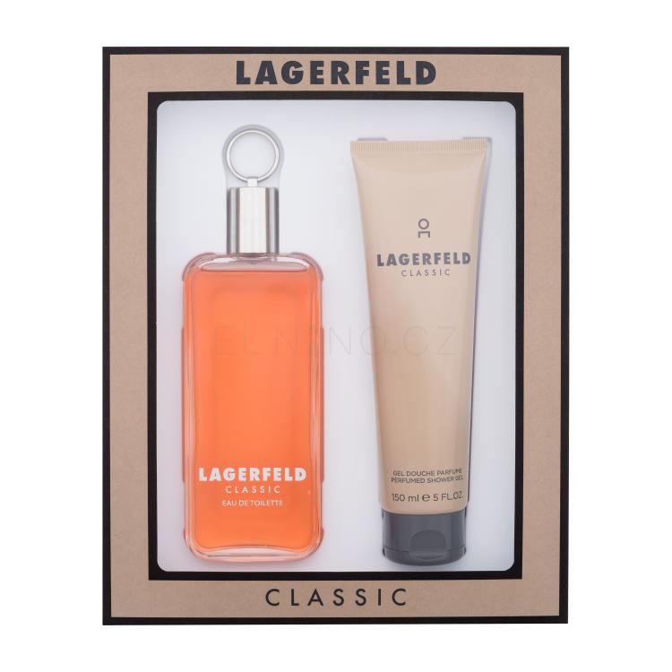 Karl Lagerfeld Classic Dárková kazeta toaletní voda 150 ml + sprchový gel 150 ml