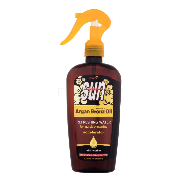 Vivaco Sun Argan Bronz Oil Refreshing Water Opalovací přípravek na tělo 300 ml