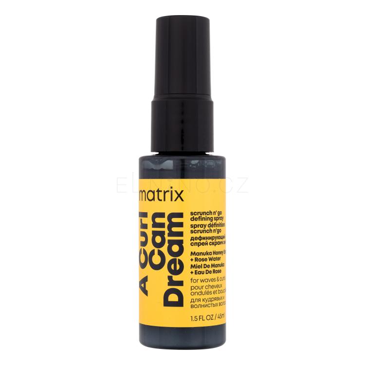 Matrix A Curl Can Dream Scrunch N&#039; Go Defining Spray Bezoplachová péče pro ženy 45 ml