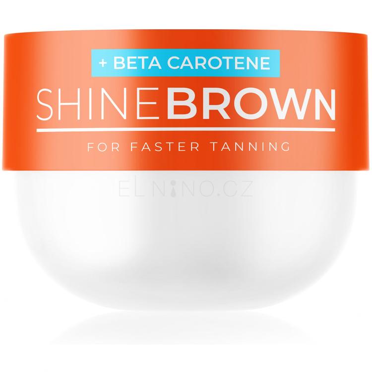 Byrokko Shine Brown Beta Carotene Tanning Maximiser Opalovací přípravek na tělo pro ženy 200 ml