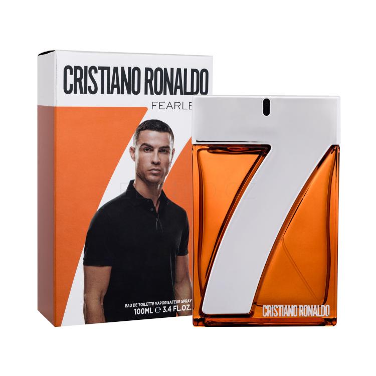 Cristiano Ronaldo CR7 Fearless Toaletní voda pro muže 100 ml poškozená krabička