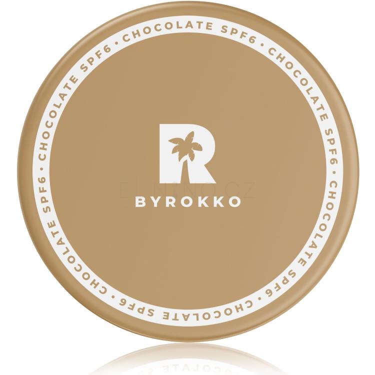 Byrokko Shine Brown Chocolate Tanning Cream SPF6 Opalovací přípravek na tělo pro ženy 200 ml