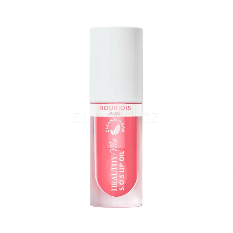 BOURJOIS Paris Healthy Mix Clean &amp; Vegan S.O.S Lip Oil Olej na rty pro ženy 4,5 ml Odstín 2 Melon Amour